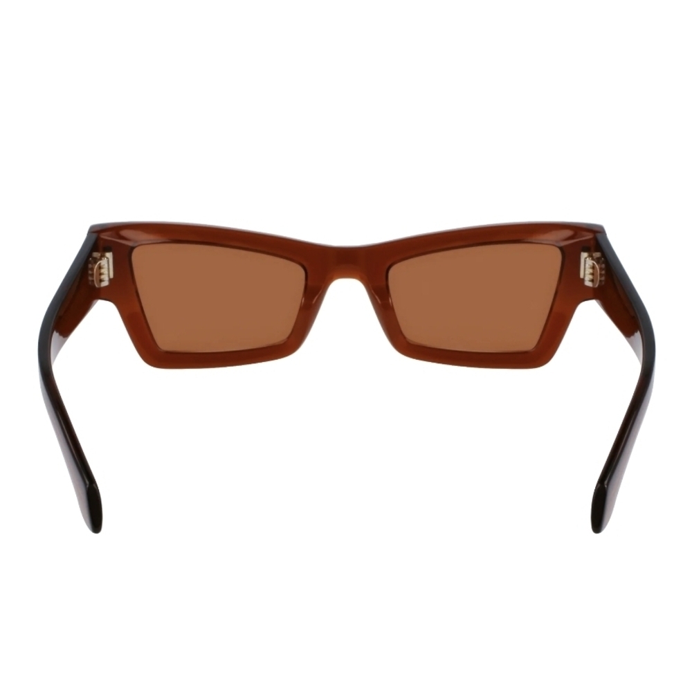 FULL INCLUSION-Ferragamo Brown Rectangular Indoor… - image 5